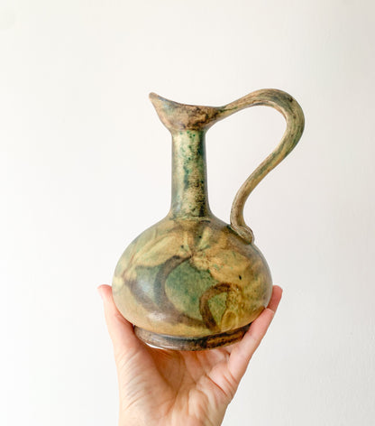 Kupittaan Savi | Hand-painted ceramic vase pitcher