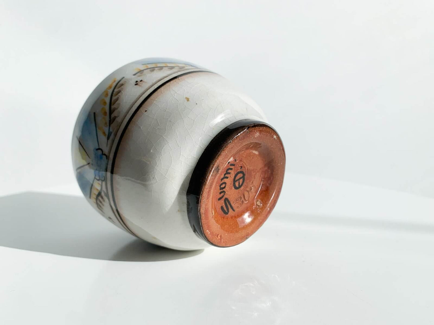 Art Deco Ceramic Vase 306 by Grankullan Saviteollisuus, 1930s