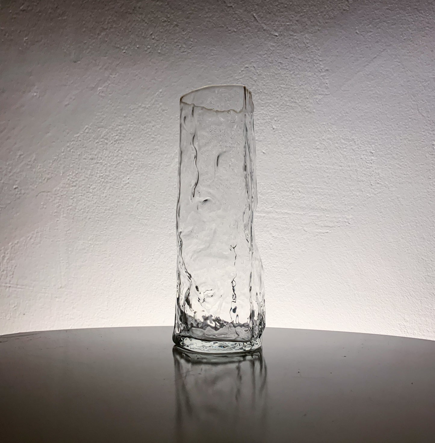 Humppila Glass “Fantasia” Vase by Henrik Koivula, Finland 1960s