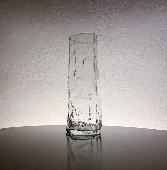 Humppila Glass “Fantasia” Vase by Henrik Koivula, Finland 1960s