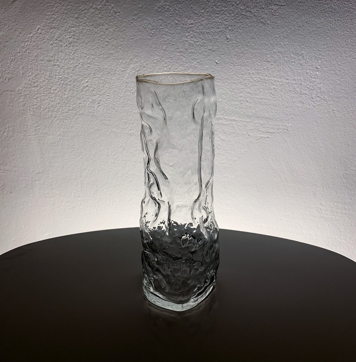 Humppila Glass “Fantasia” Vase by Henrik Koivula, Finland 1960s