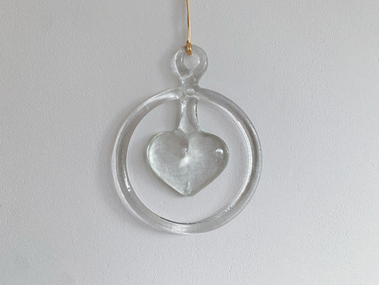 Bertil Vallien Kosta Boda vintage suncatcher glass