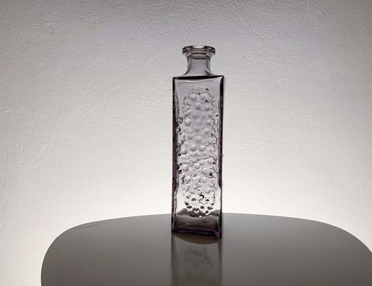 Riihimaki Eero Rislakki, Heavy Purple Decanter Lara, Finland 1970s