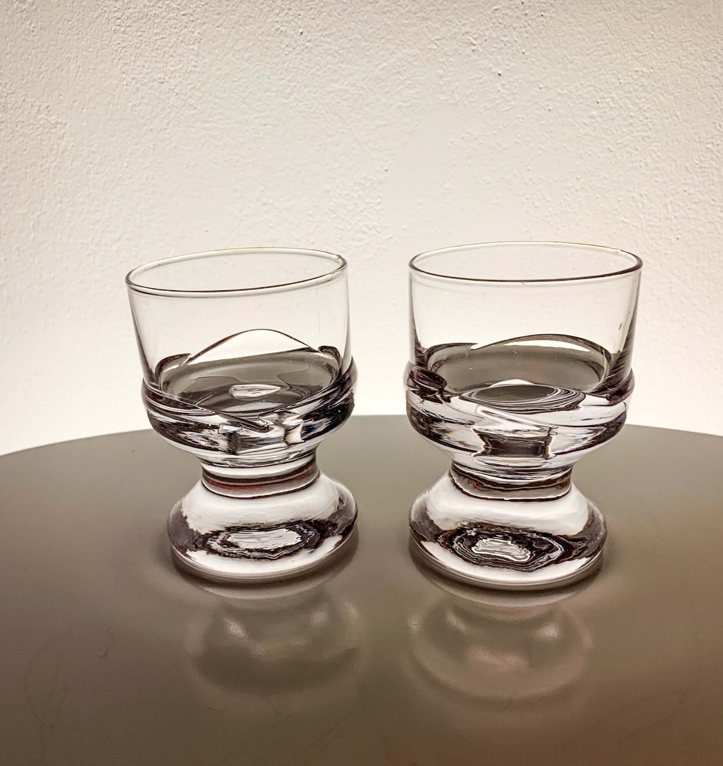 Matti Halme for Humppila Finland | Pair whiskey glasses