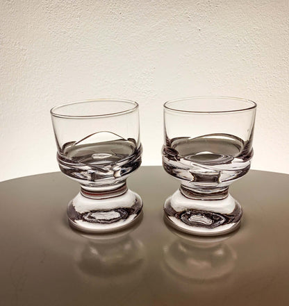 Matti Halme for Humppila Finland | Pair whiskey glasses
