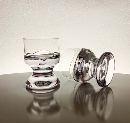 Matti Halme for Humppila Finland | Pair whiskey glasses