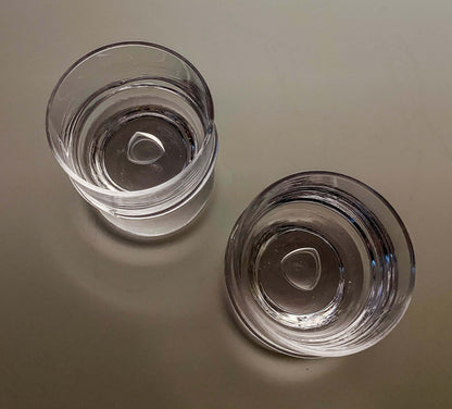 Matti Halme for Humppila Finland | Pair whiskey glasses