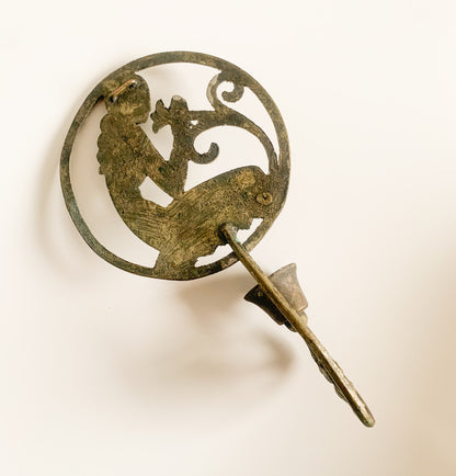 Antique Jugend wall candle holder | Finland, circa 1920s