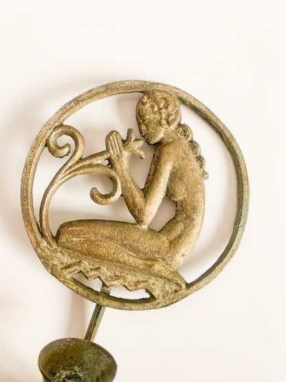 Antique Jugend wall candle holder | Finland, circa 1920s