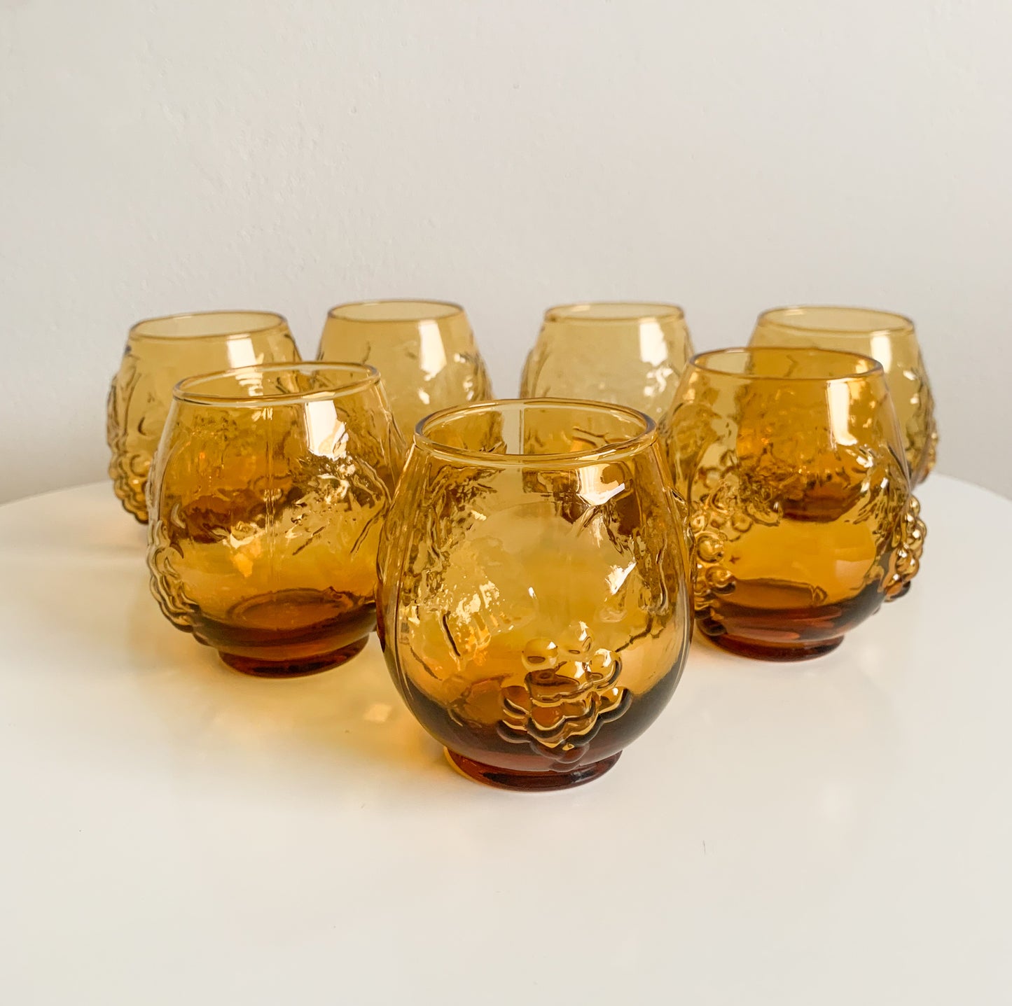 Sirkku Kumela-Lehtonen | Grape large punch bowl & 7 glasses