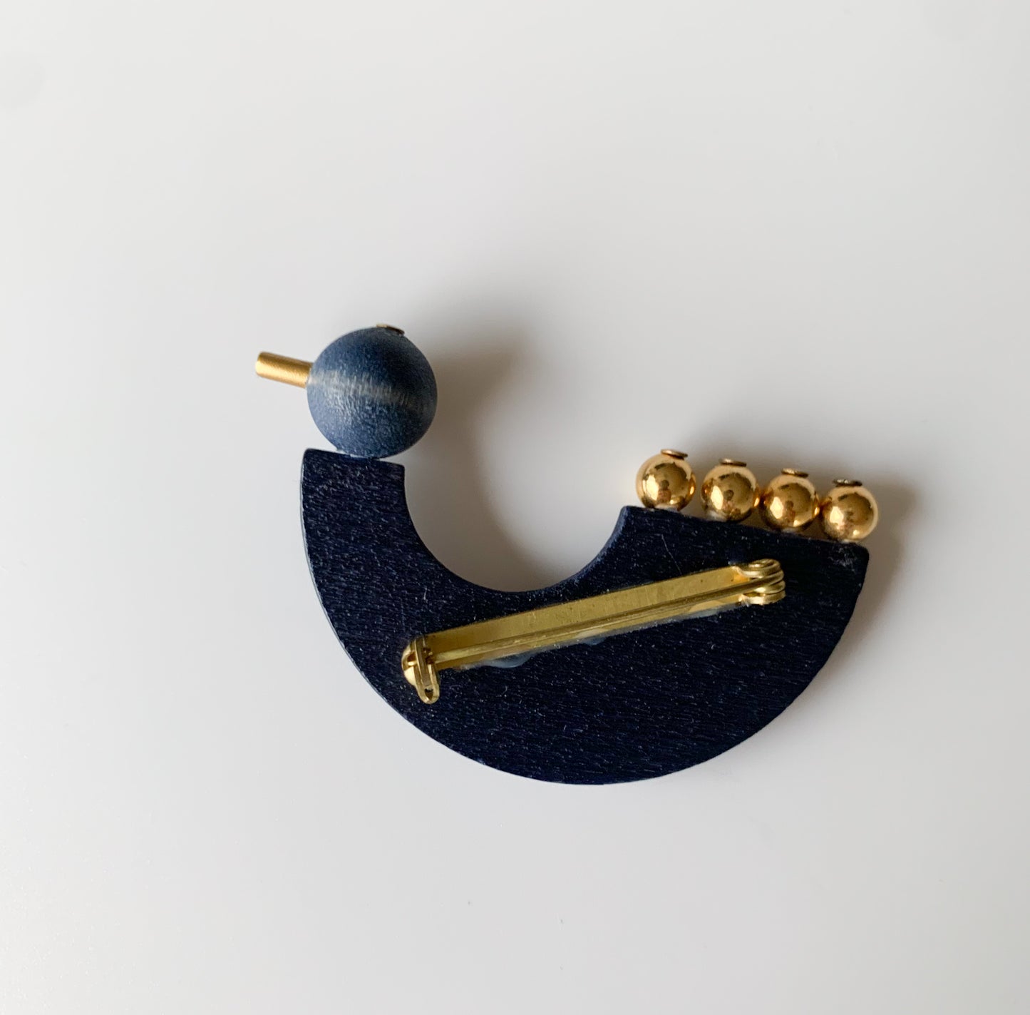 Aarikka Finland | Helmilintu wooden brooch