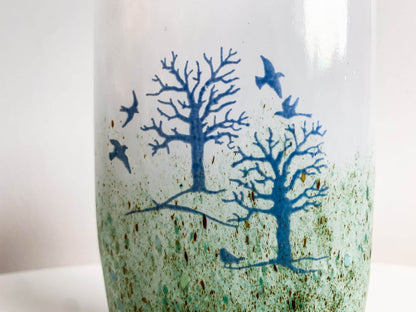 Kjell Engman Kosta Boda, Vase October Sweden 1980s