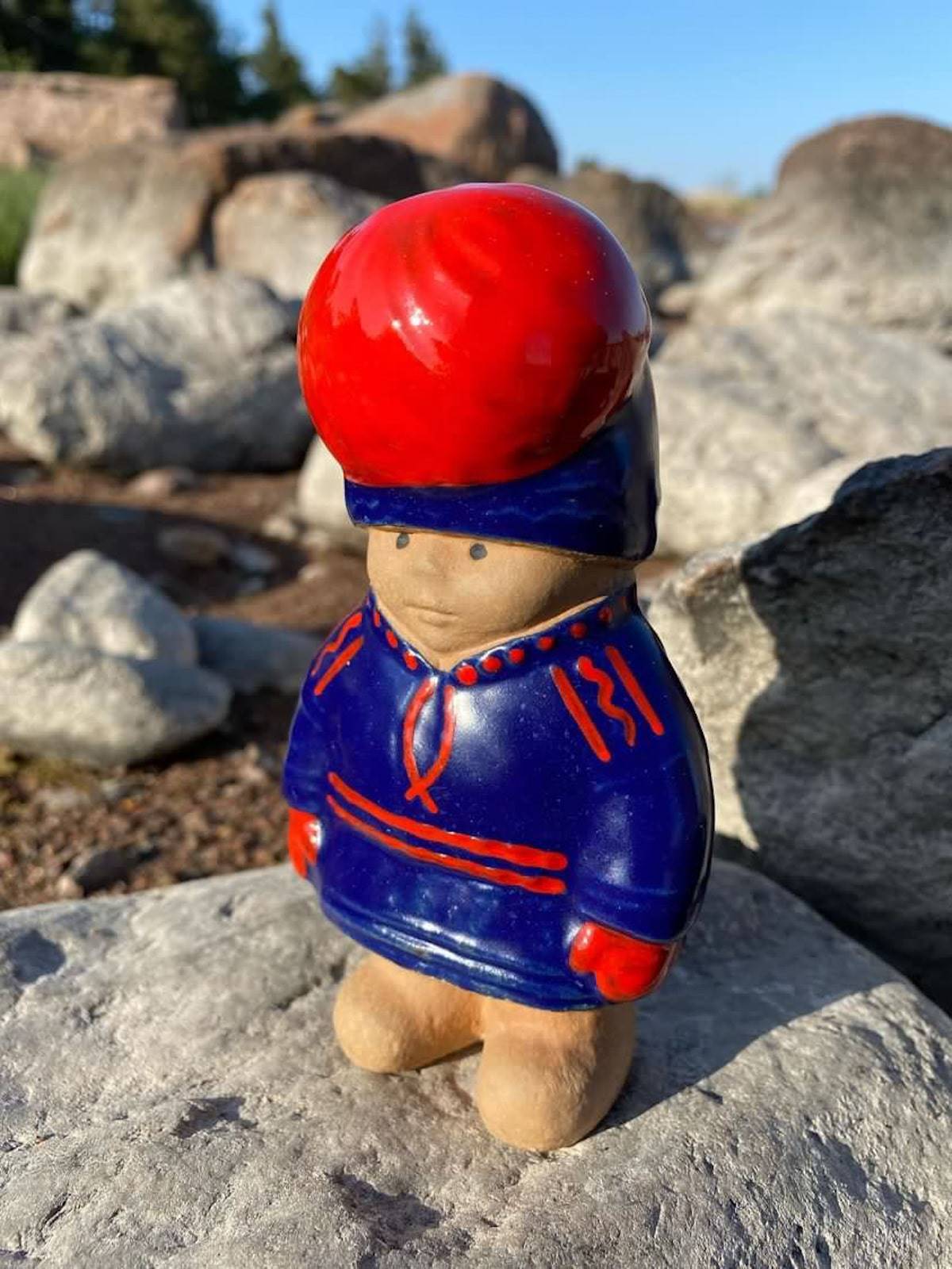 Figurine Lars, Gustavsberg Sweden, designer Lisa Larson