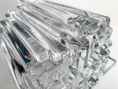 Tapio Wirkkala Iittala, Crystal Vase Arcadia 1970s Finland