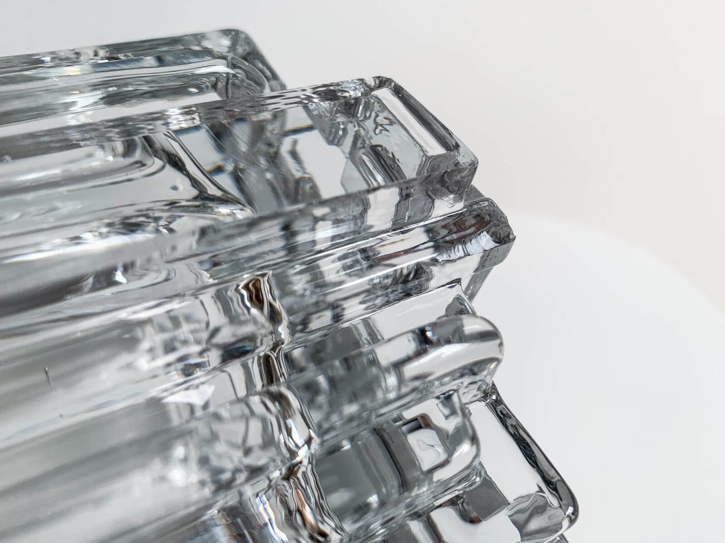 Tapio Wirkkala Iittala, Crystal Vase Arcadia 1970s Finland