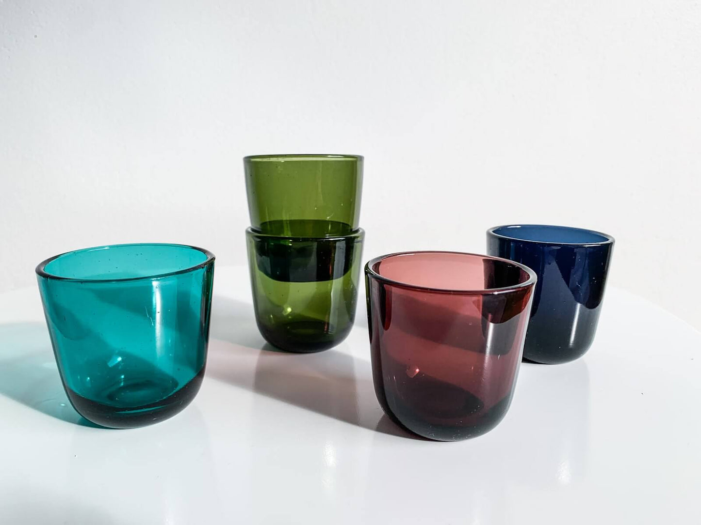 Kaj Franck Nuutajarvi, Set of 5 Glasses from 5023 series, 1960s