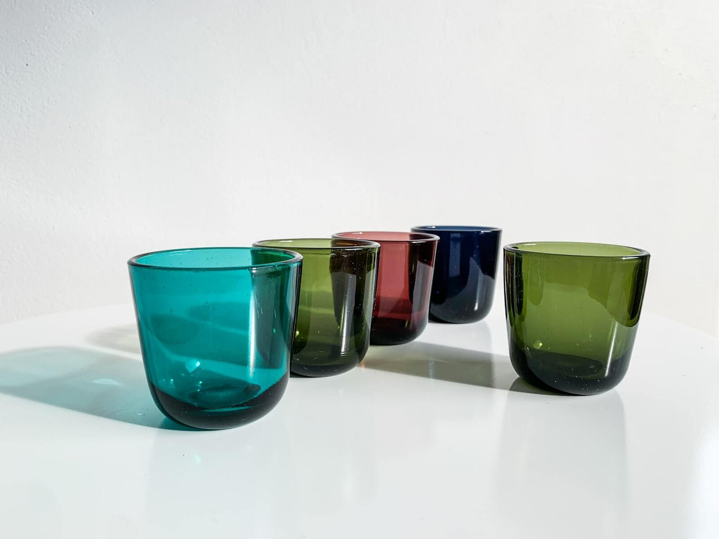 Kaj Franck Nuutajarvi, Set of 5 Glasses from 5023 series, 1960s