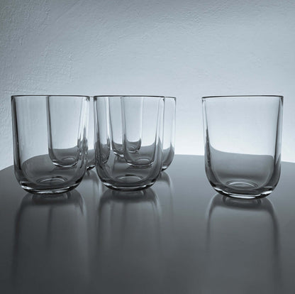 Kaj Franck Iittala 6 Luna glasses 1970s Finland