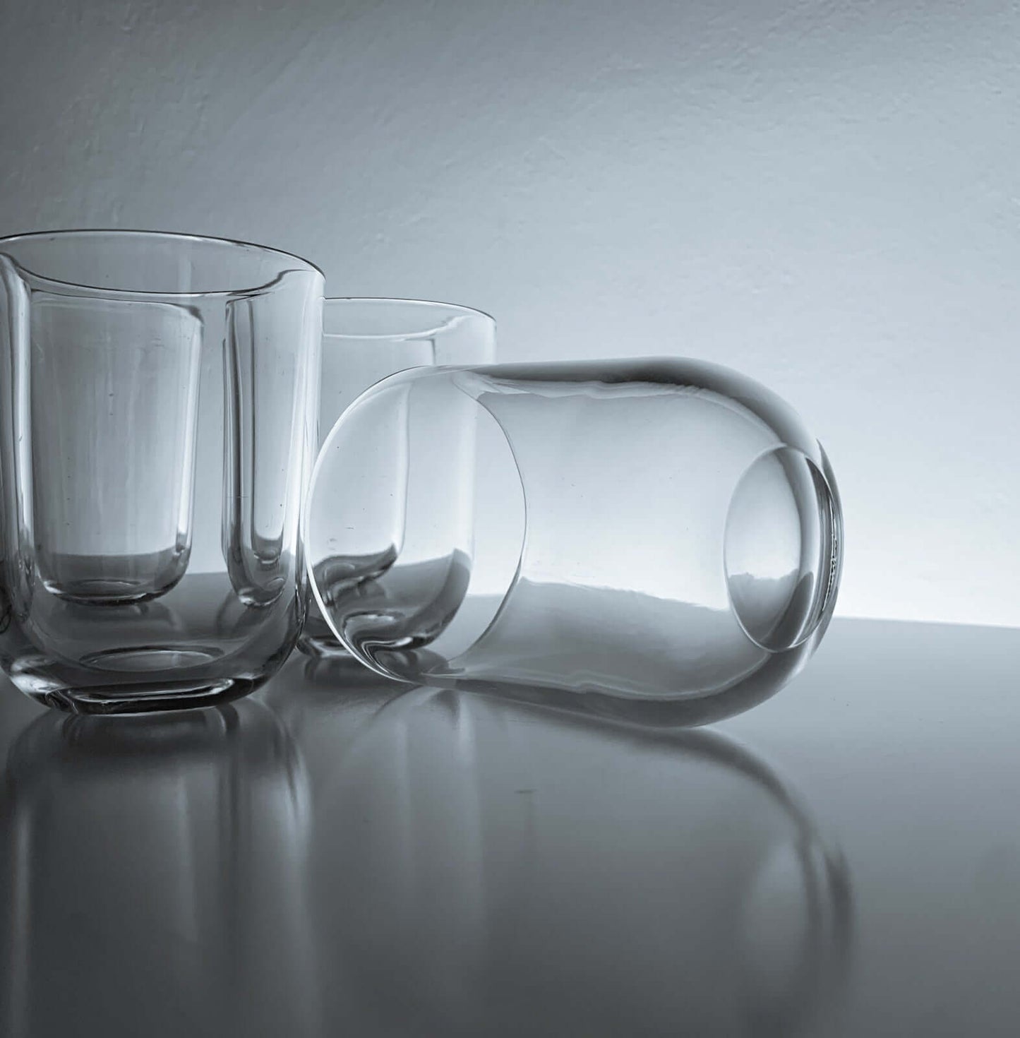 Kaj Franck Iittala 6 Luna glasses 1970s Finland