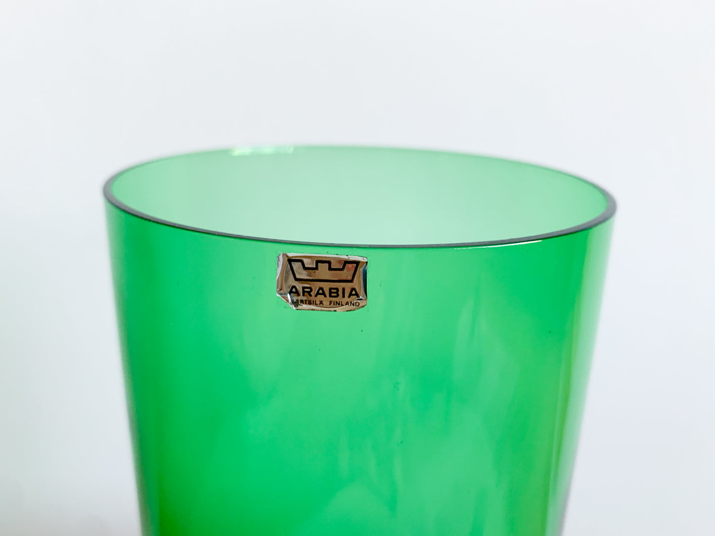 Kaj Franck Nuutajarvi, minimalist vase Purtilo 1609, Finland 1950s