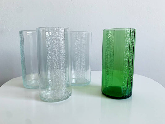 Beer glasses Sanna Riihimaki Finland 1980s