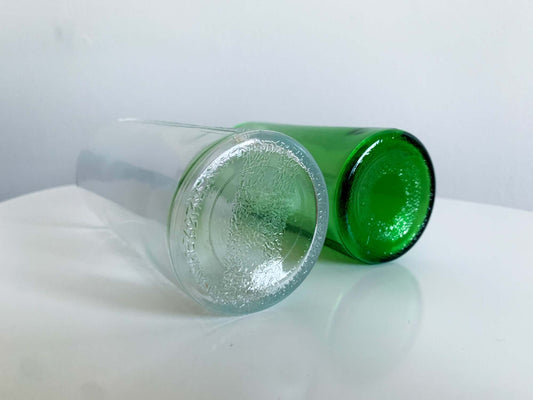 Riihimaki Finland, Green Sanna Glass