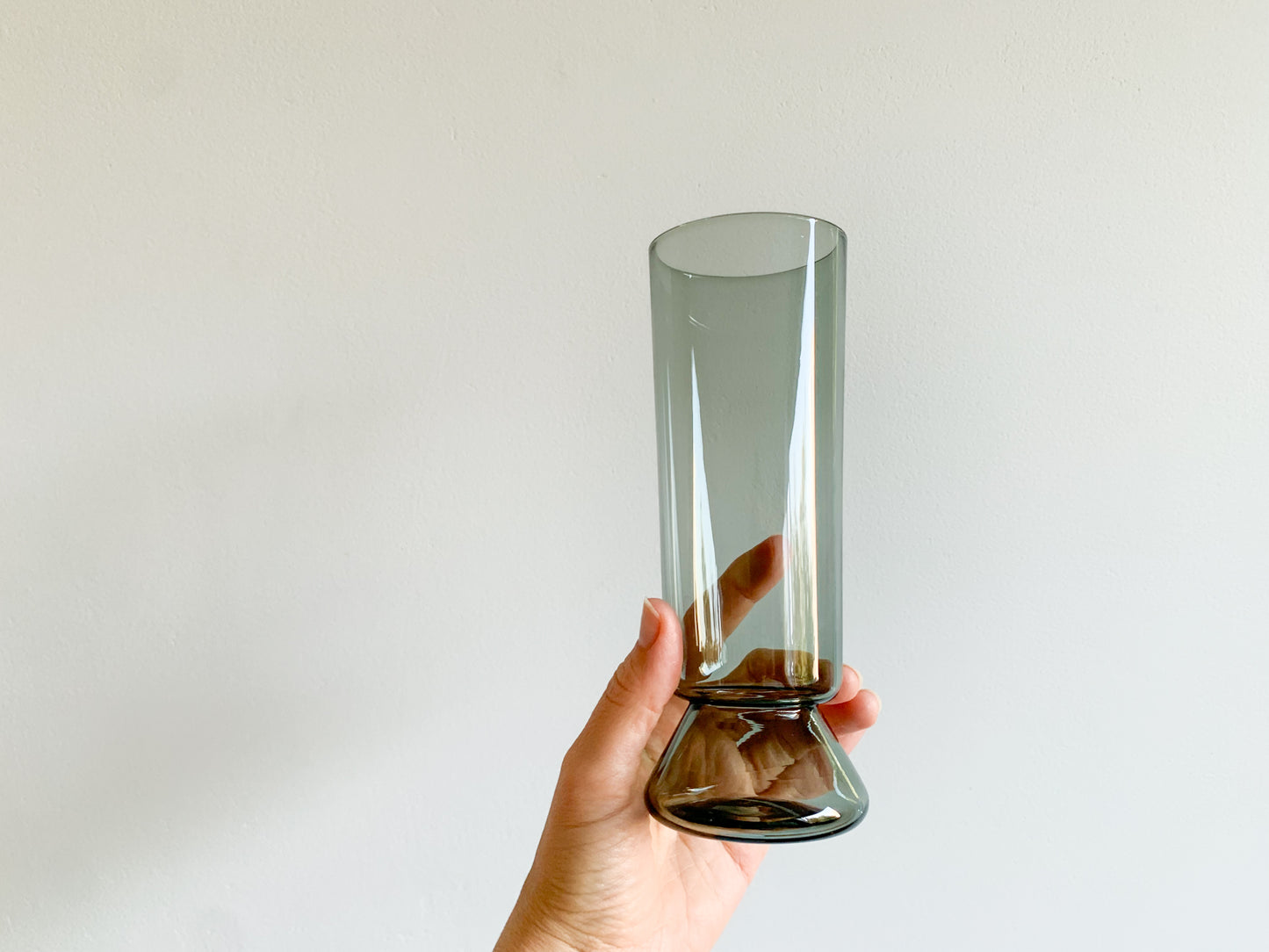 Kaj Franck Nuutajarvi, Modernist vase art object 1428, Finland 1960s