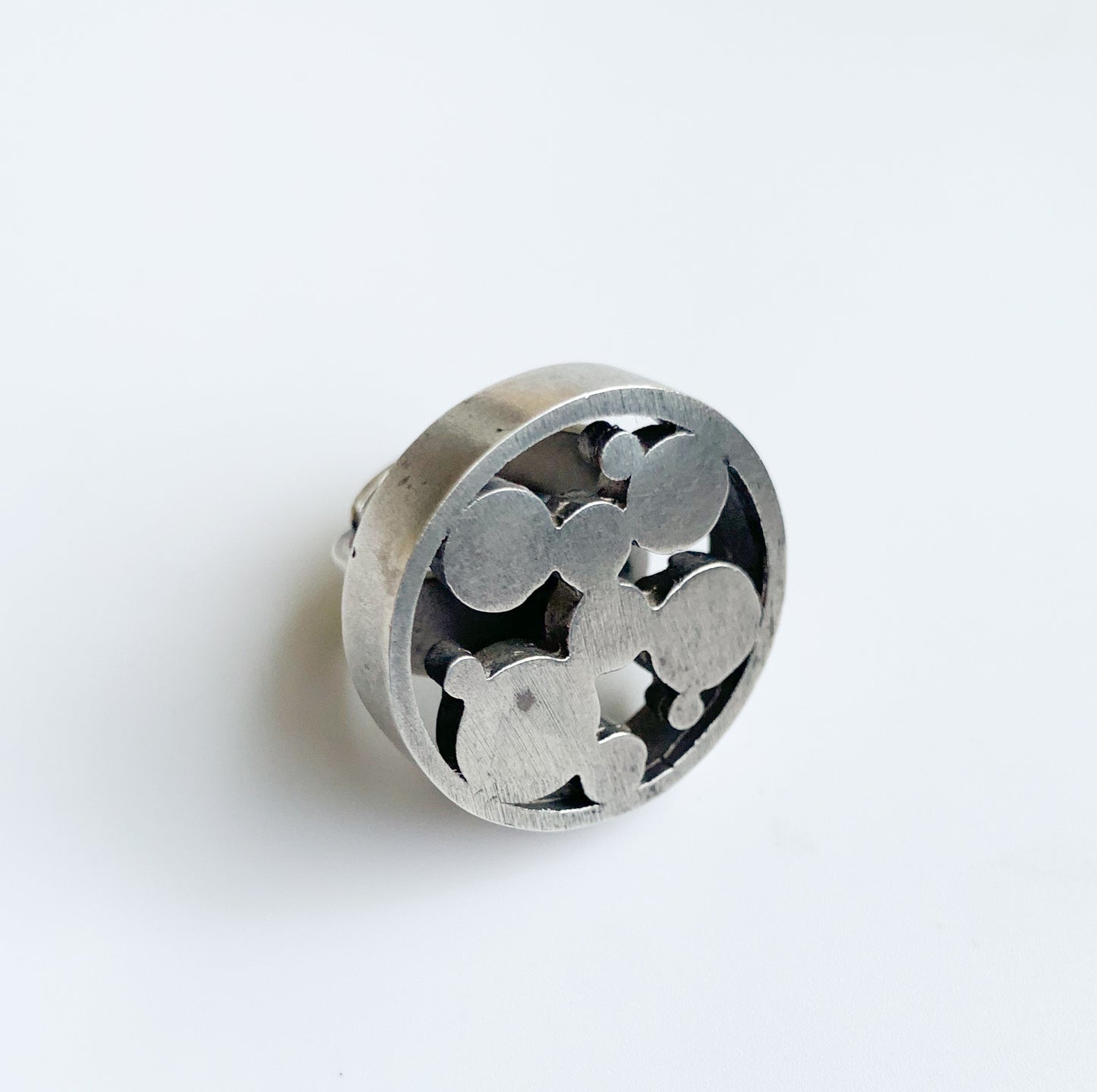 Jorma Laine Large Silver Ring | Turun Hopea, Finland 1973
