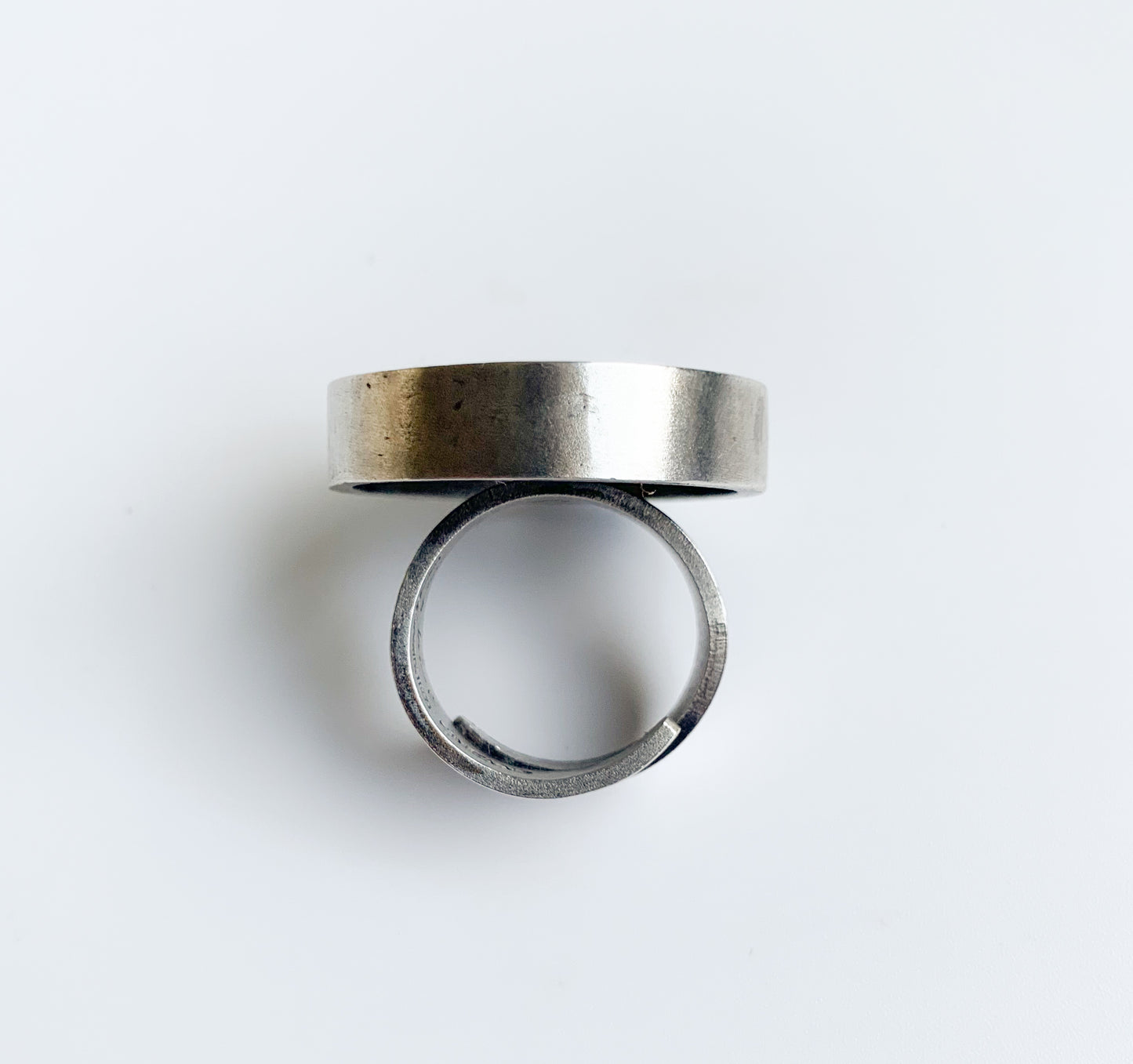 Jorma Laine Large Silver Ring | Turun Hopea, Finland 1973