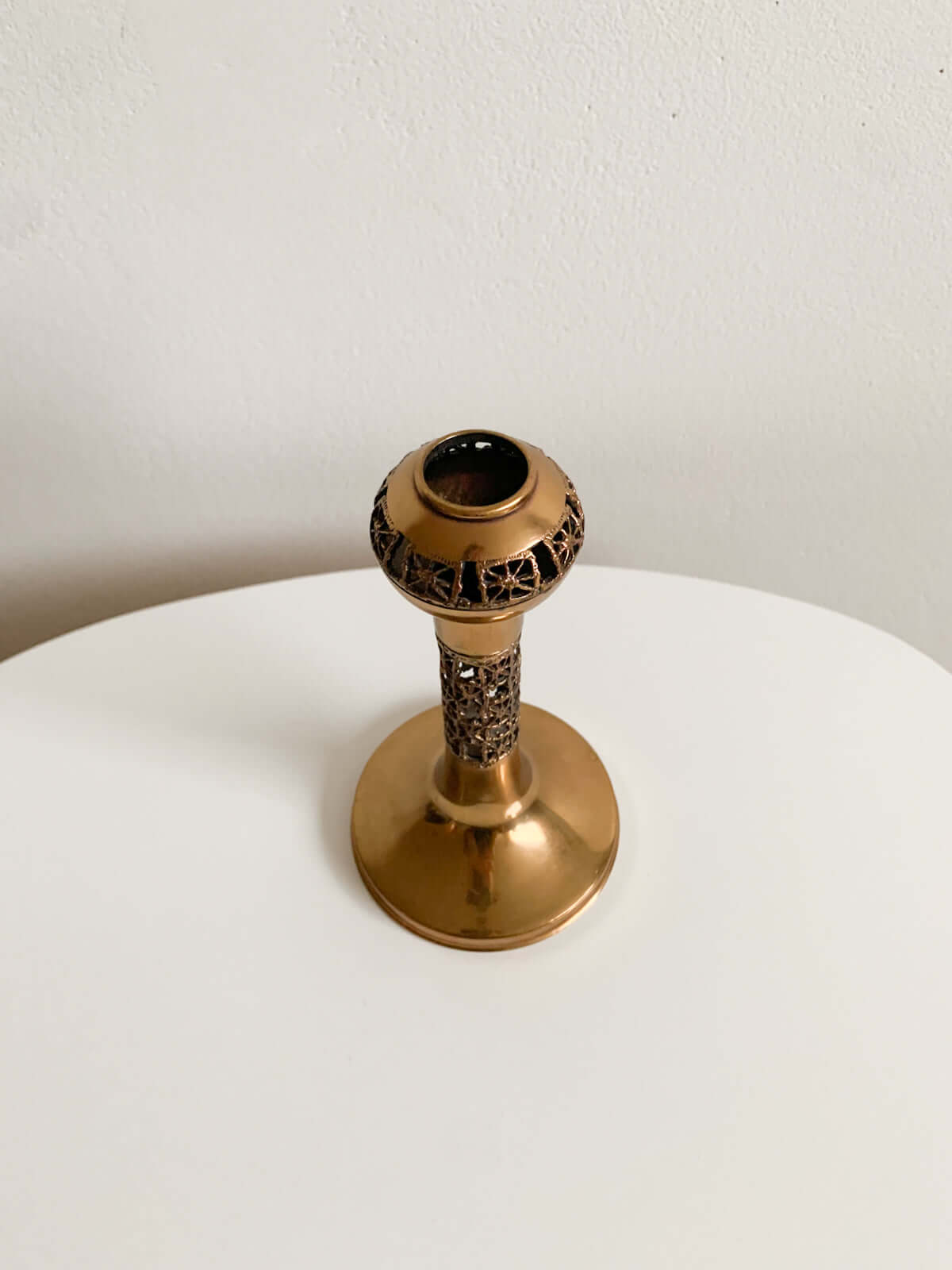 Pentti Sarpaneva, Space Age Bronze Candle Holder Pitsi