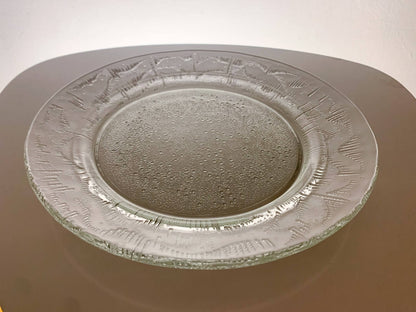 Riihimaki Finland, Full Set of 6 Plates Nothern Lights, 1970s Unused