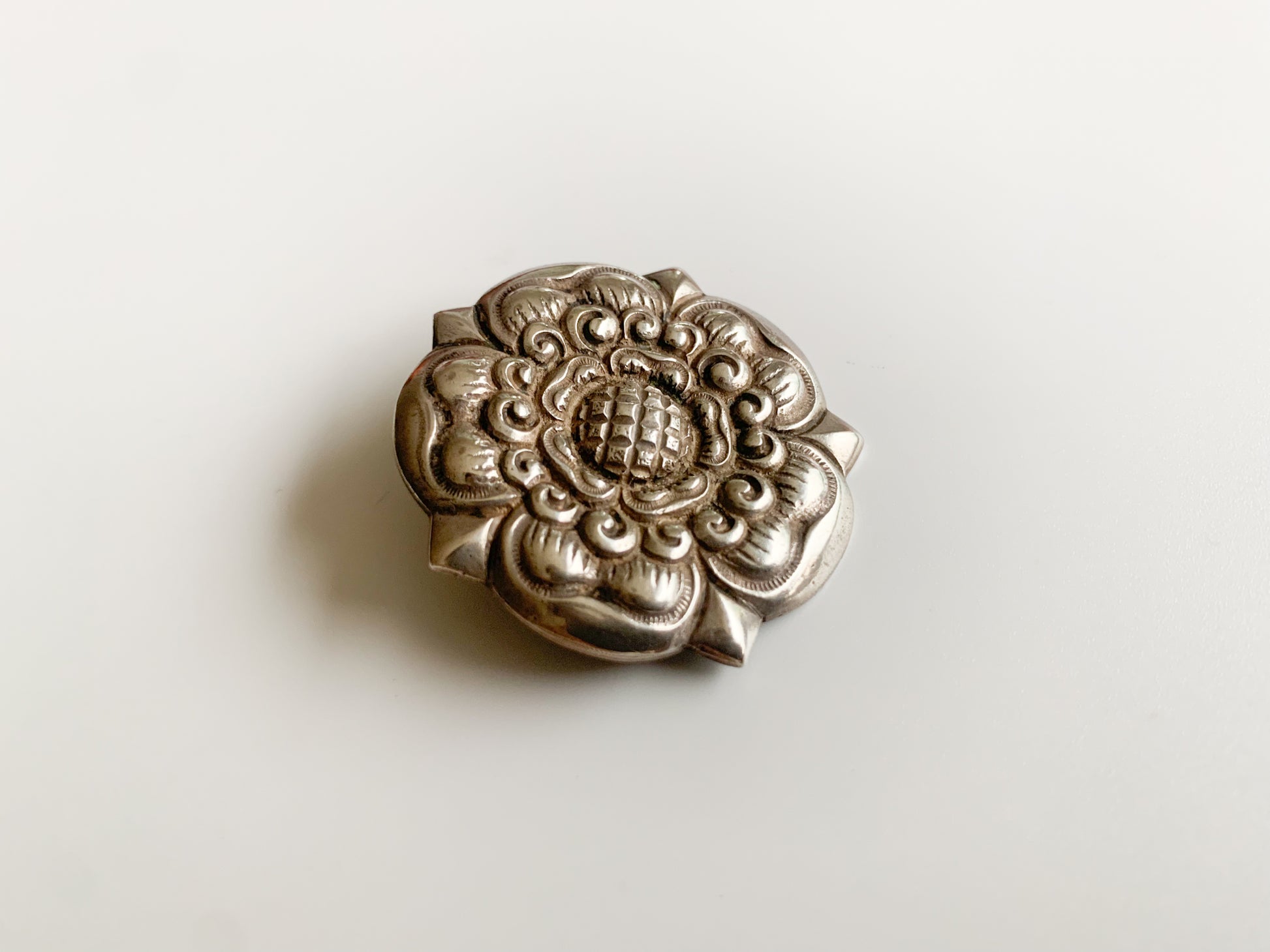 Vintage silver brooch Norway