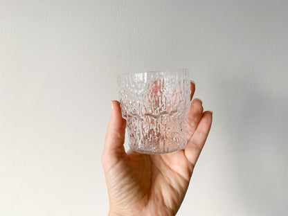 Tapio Wirkkala, Iittala, 3 whiskey glasses Paadar, Finland 1970-76