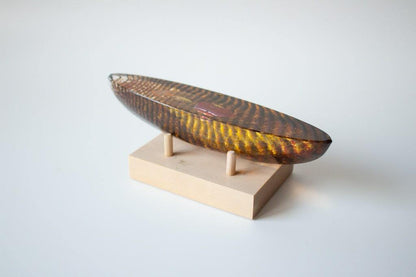 Bertil Vallien Kosta Boda Boat Series Diver Sculpture
