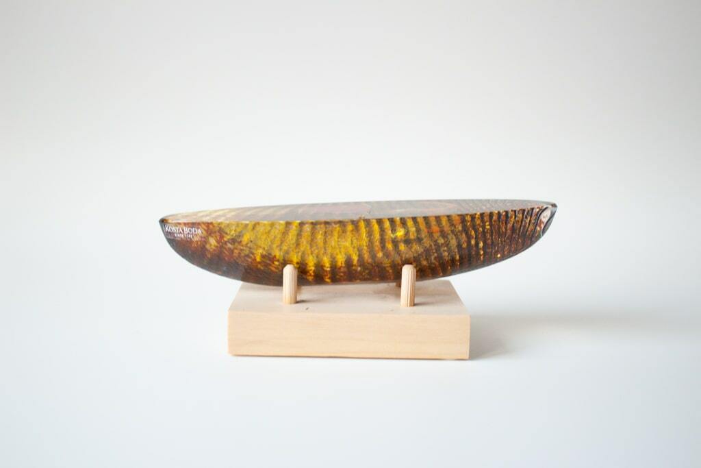 Bertil Vallien Kosta Boda Boat Series Diver Sculpture