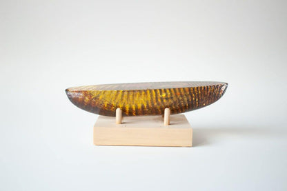 Bertil Vallien Kosta Boda Boat Series Diver Sculpture