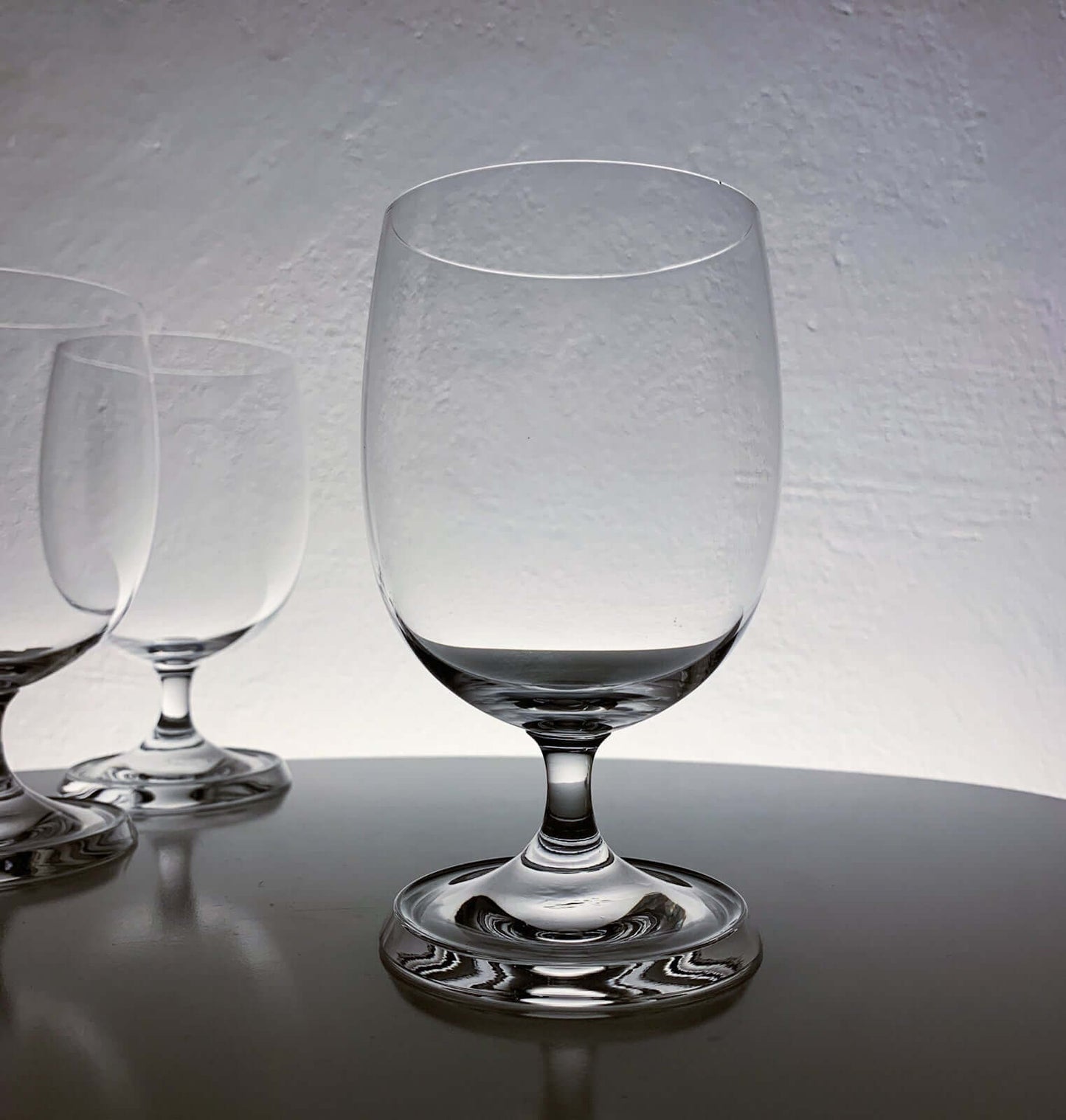 Tapio Wirkkala Iittala, Set of 4 Seven Suns Beer & Wine Glasses