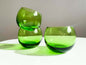 Green vintage glasses, Humppila Finland