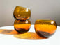 Humppila Finland, Set of 3 punch, drinking glasses Talonpoika, 1970s