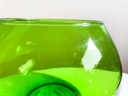 Vintage bowl, soda glass