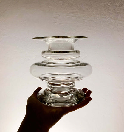 Riihimäen Lasi Tamara Aladin | Tornado Vase, Signed