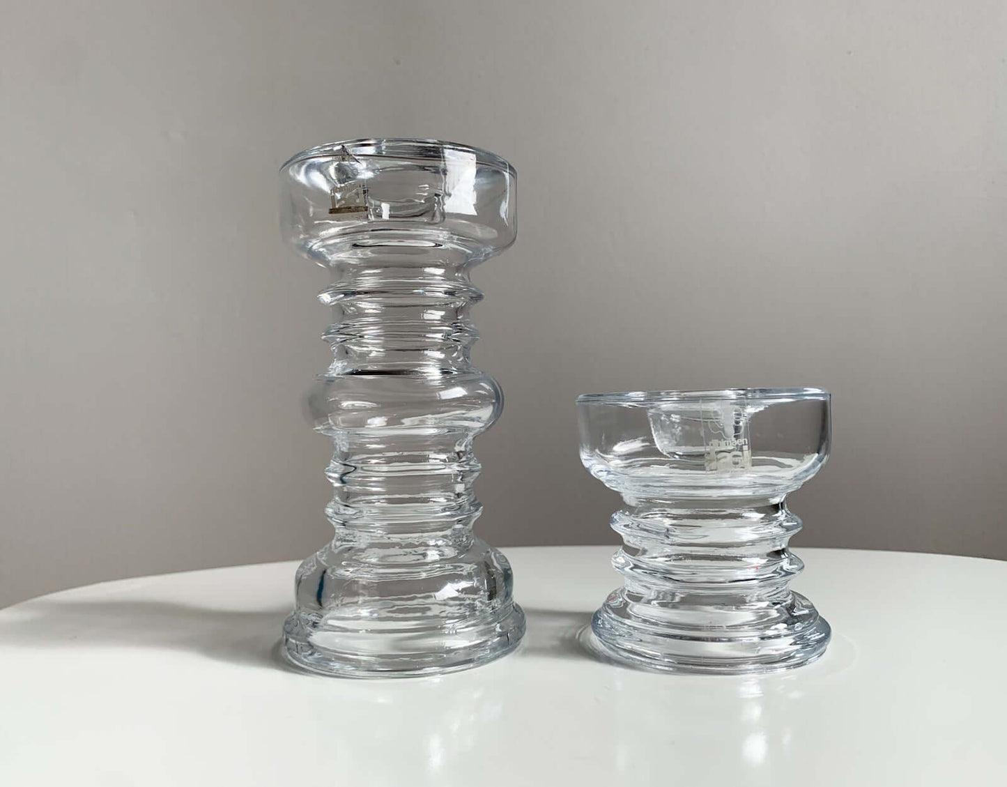Riihimaki Tamara Aladin, Reversible Vase Candle Holder Carmen