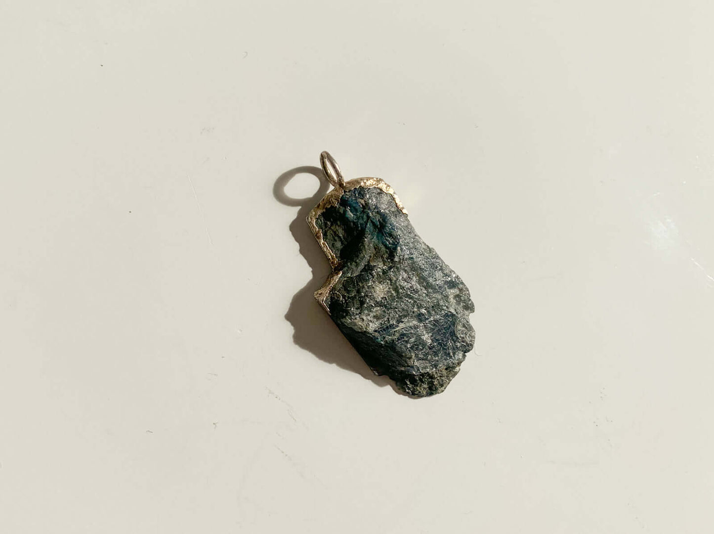 Spectrolite Pendant in Sterling Silver, Finland