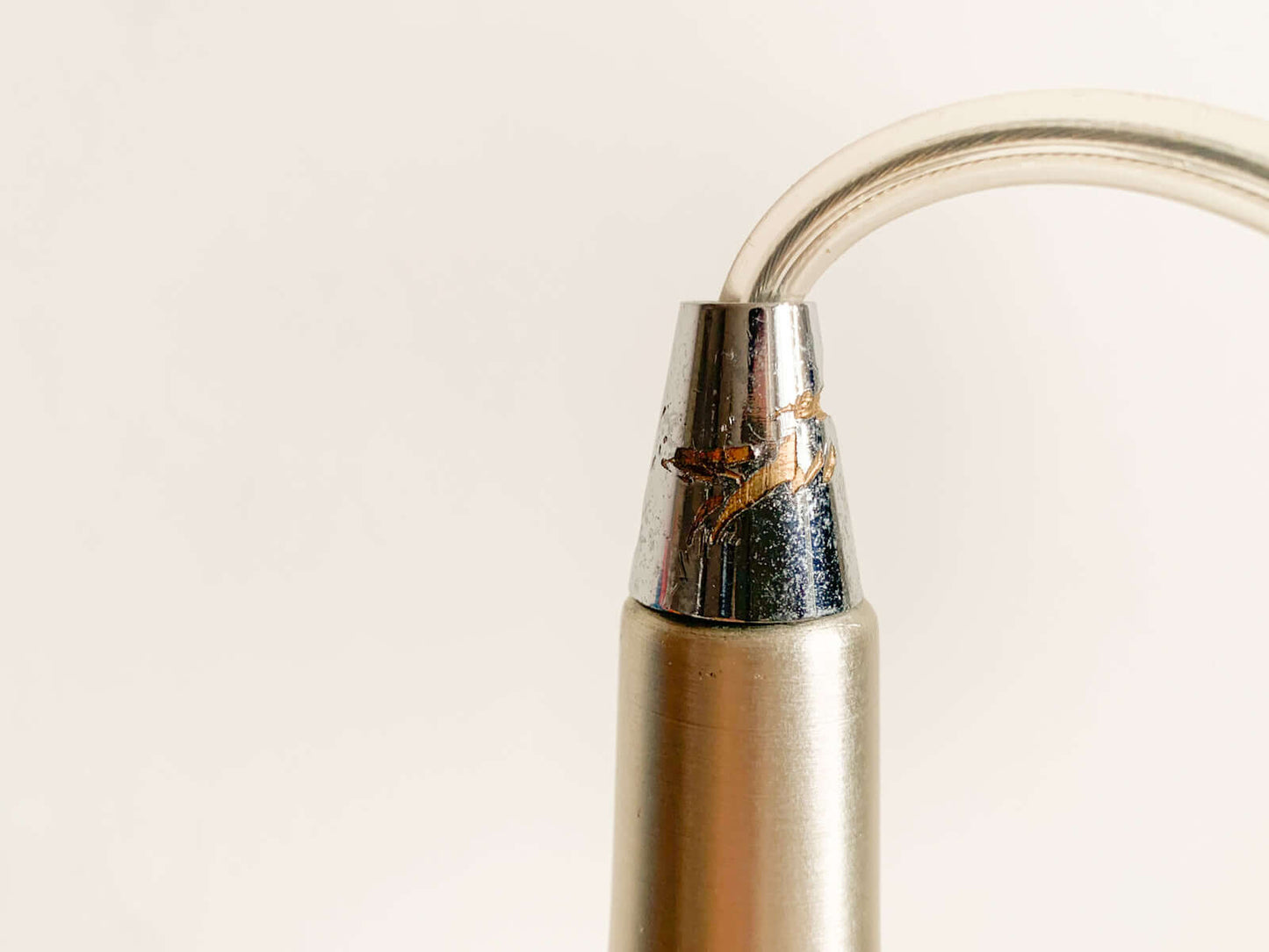 Space Age design metal Pendant Light "Witch Hat" /Rewired/