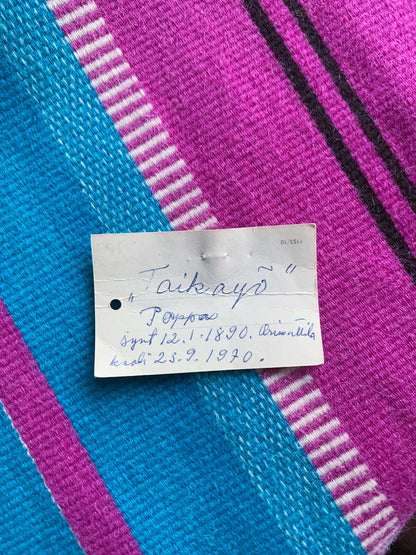 Magic Night, Finnish Raanu Wall Tapestry, 1960s