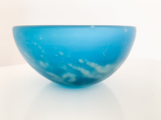 Mdina Glass Vintage bowl frosted glass