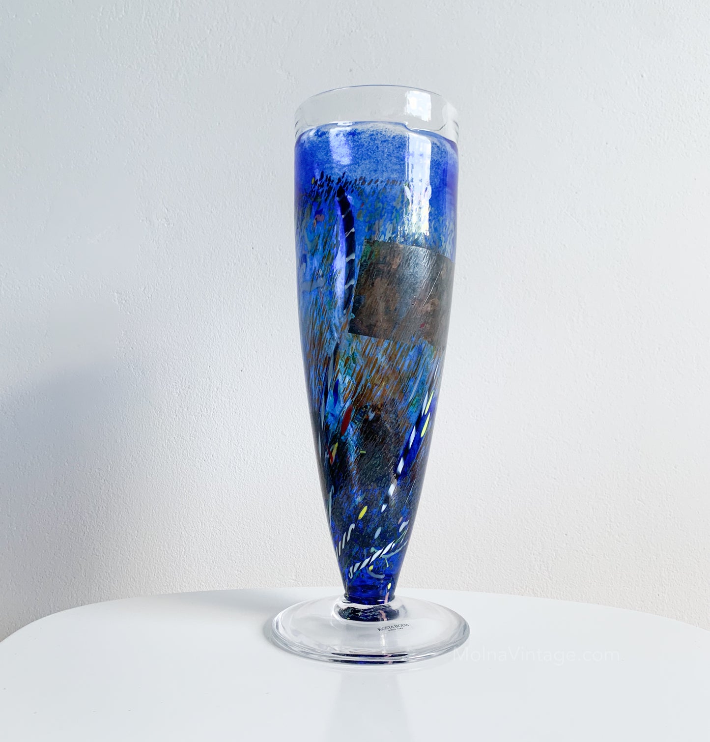 Bertil Vallien Satellite vase | Kosta Boda, Artist collection