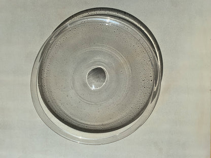 Kaj Franck Vintage plate  Sargasso | Nuutajarvi | Finnish glass | Molna Vintage