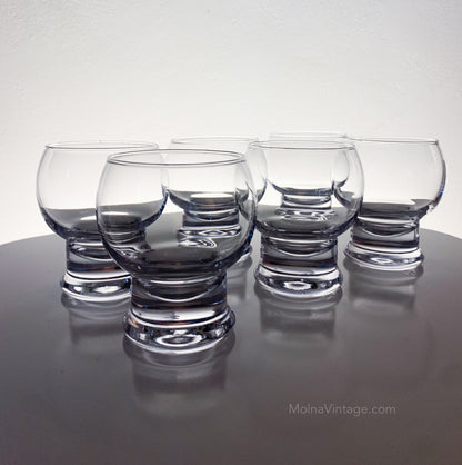 Riihimäki “Old King Cole” | Set of 6 glasses by Erkki Siiroinen