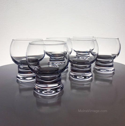 Riihimäki “Old King Cole” | Set of 6 glasses by Erkki Siiroinen